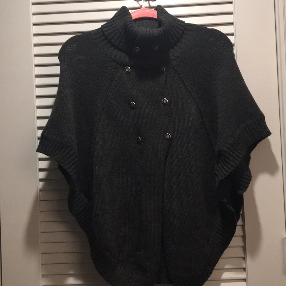 Double breasted shawl